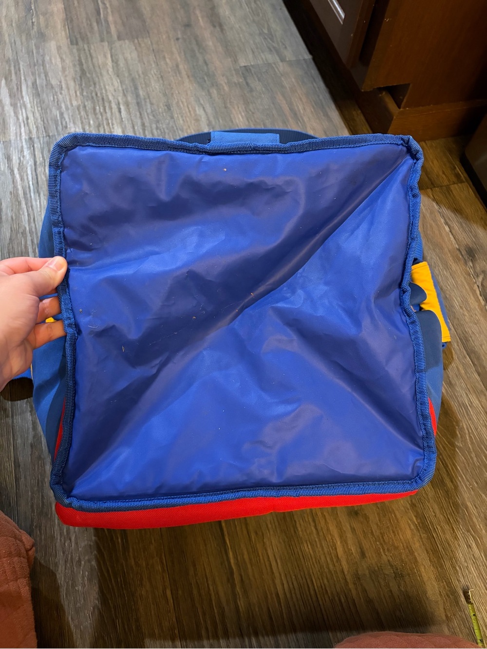 Retro 90’s Vintage Fisher Price Baby Diaper Bag Insulated ColorBlock Cooler Tote - Picture 11 of 11
